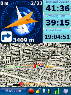 Screenshot of Run.GPS Trainer UV